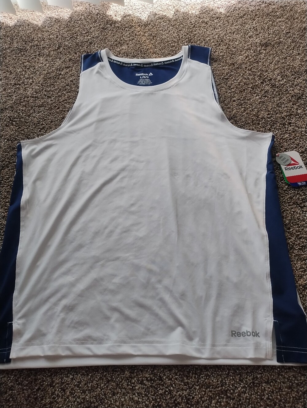 Mens Active Reebok Tank Top
